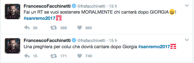 #Sanremo 2017, il Festival è (anche) sui social network #Sanremo 2017, il Festival è (anche) sui social network