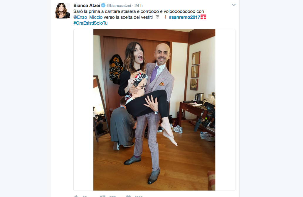 #Sanremo 2017, il Festival è (anche) sui social network #Sanremo 2017, il Festival è (anche) sui social network