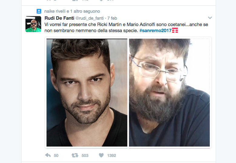 #Sanremo 2017, il Festival è (anche) sui social network #Sanremo 2017, il Festival è (anche) sui social network