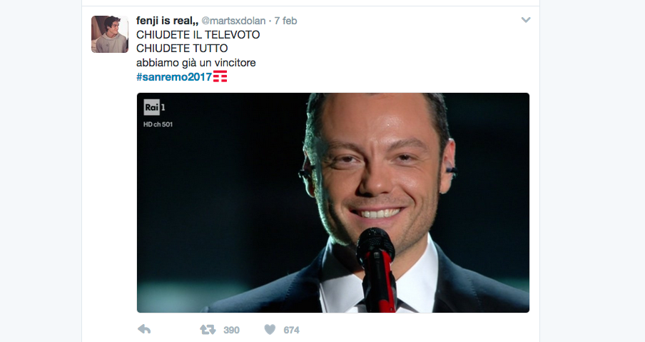 #Sanremo 2017, il Festival è (anche) sui social network #Sanremo 2017, il Festival è (anche) sui social network