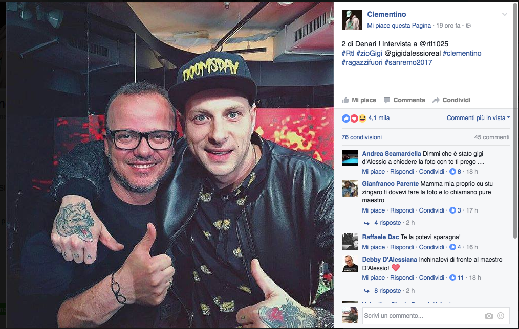 #Sanremo 2017, il Festival è (anche) sui social network #Sanremo 2017, il Festival è (anche) sui social network