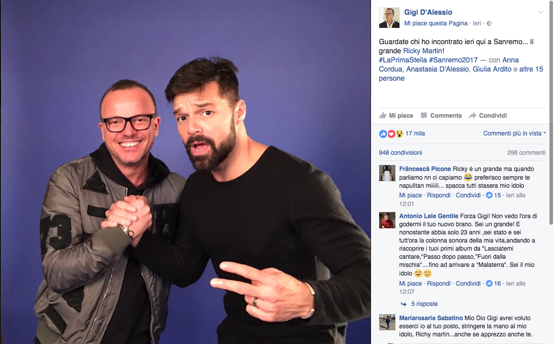 #Sanremo 2017, il Festival è (anche) sui social network #Sanremo 2017, il Festival è (anche) sui social network