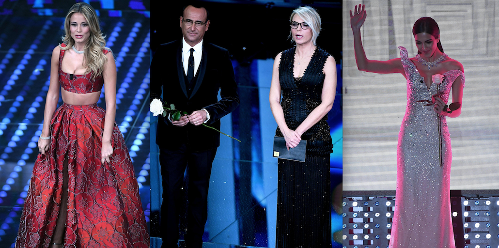 Sanremo 2017: le pagelle ai look della prima puntata Sanremo 2017: le pagelle ai look della prima puntata