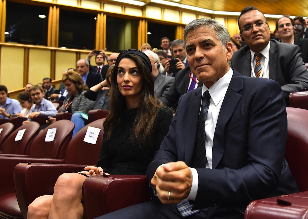 Amal Clooney, ecco le prime foto della gravidanza
