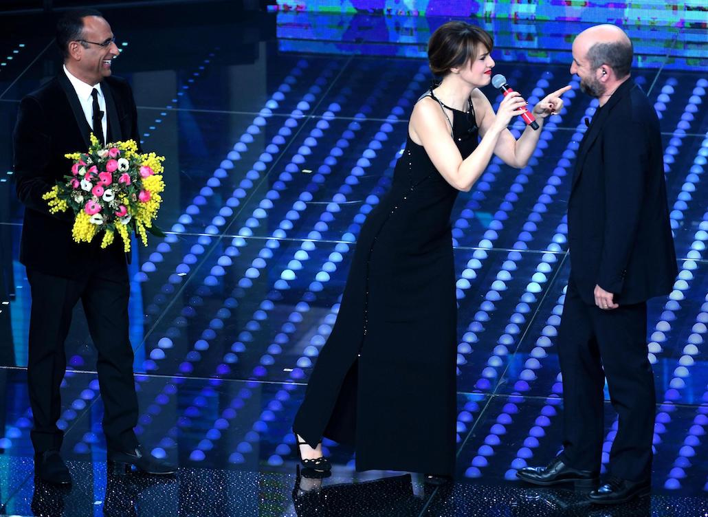 Sanremo 2017: Maria De Filippi superstar, Crozza attacca Salvini