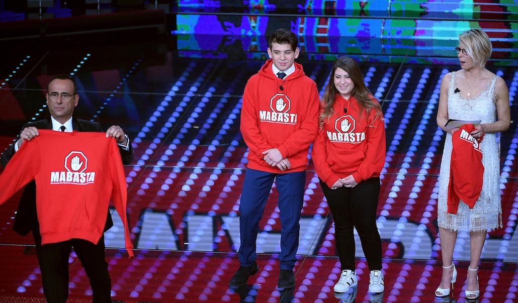 Sanremo 2017: Maria De Filippi superstar, Crozza attacca Salvini