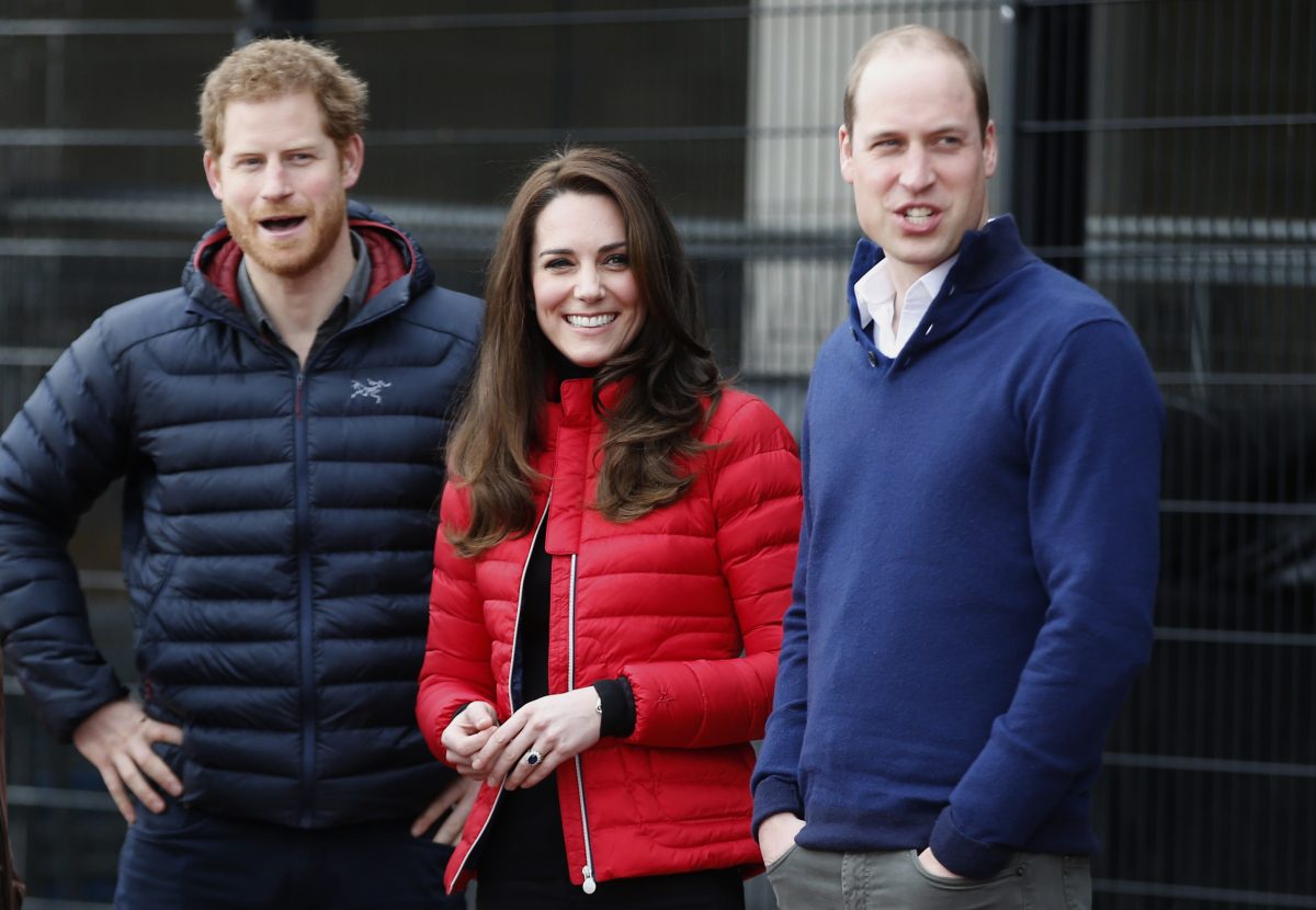 Kate, William e Harry: corsa insieme per beneficenza Kate, William e Harry: corsa insieme per beneficenza