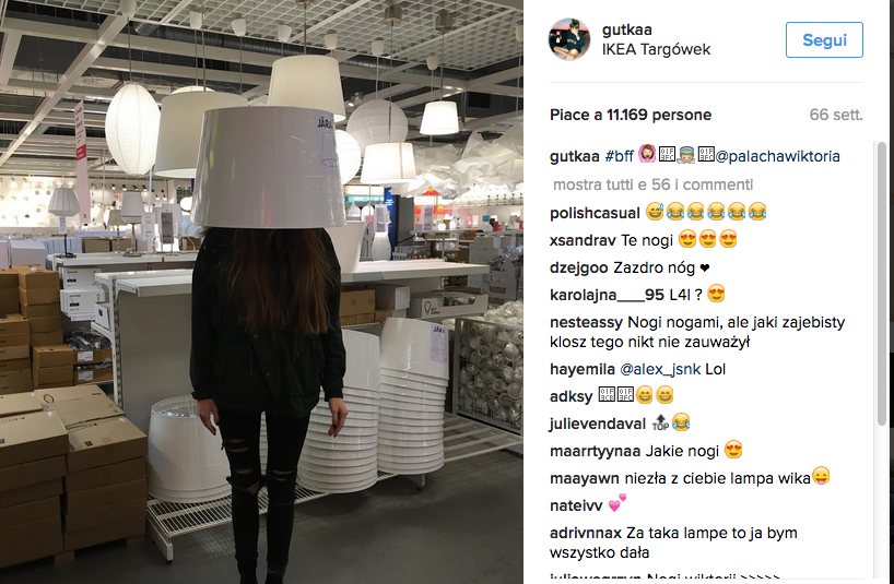 La web star che non mostra il volto su Instagram La web star che non mostra il volto su Instagram