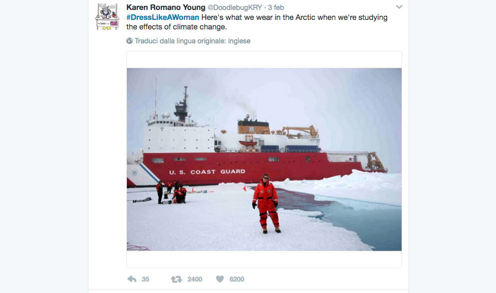 #DressLikeAWoman, la risposta social al sessismo di Donald Trump #DressLikeAWoman, la risposta social al sessismo di Donald Trump