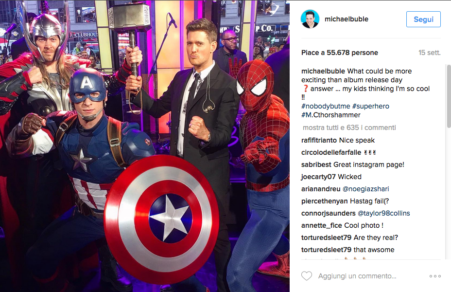 Michael Bublé: “Mio figlio Noah sta guarendo dal cancro” Michael Bublé: “Mio figlio Noah sta guarendo dal cancro”