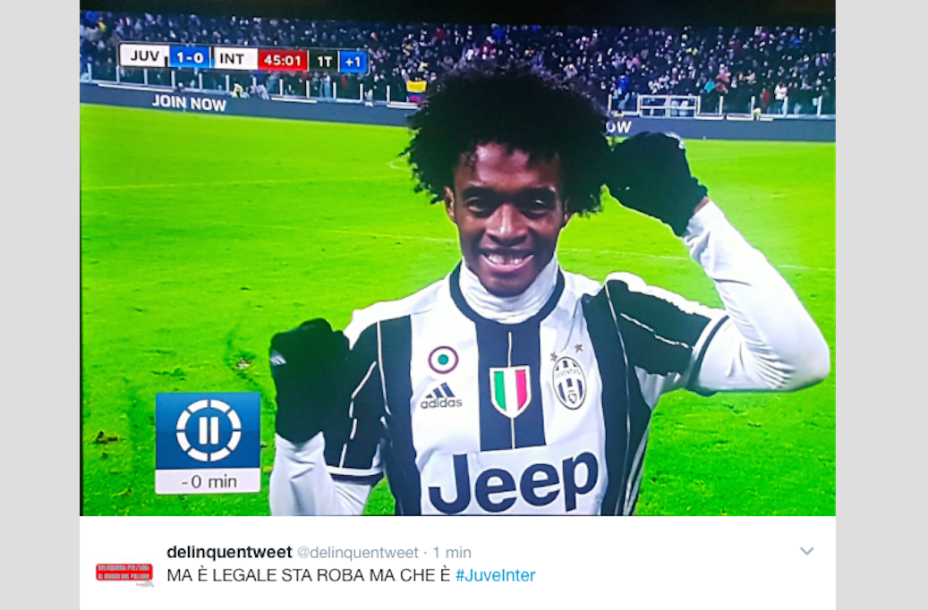 Juventus – Inter 1-0: una perla di Cuadrado decide il derby d’Italia Juventus – Inter 1-0: una perla di Cuadrado decide il derby d’Italia