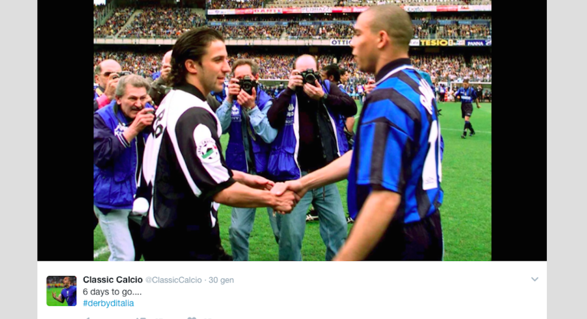 Juventus – Inter: il derby d’Italia visto dai social network