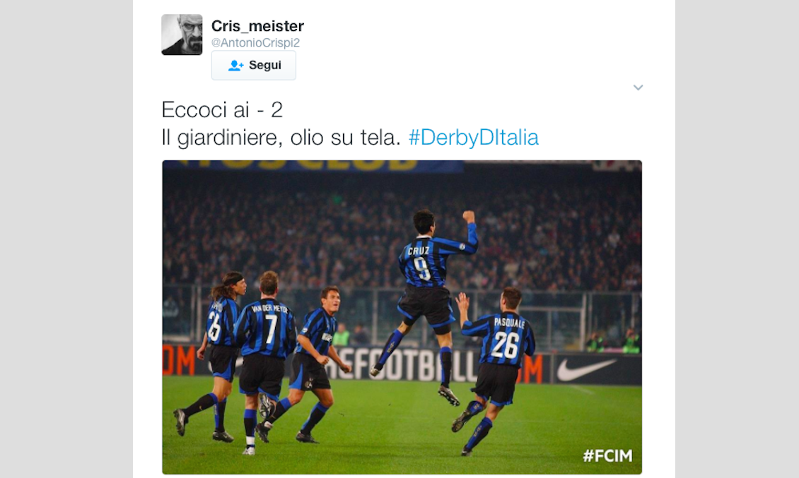 Juventus – Inter: il derby d’Italia visto dai social network