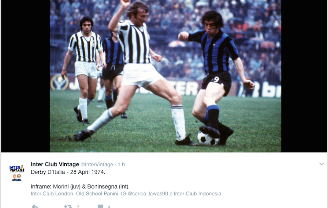Juventus – Inter: il derby d’Italia visto dai social network