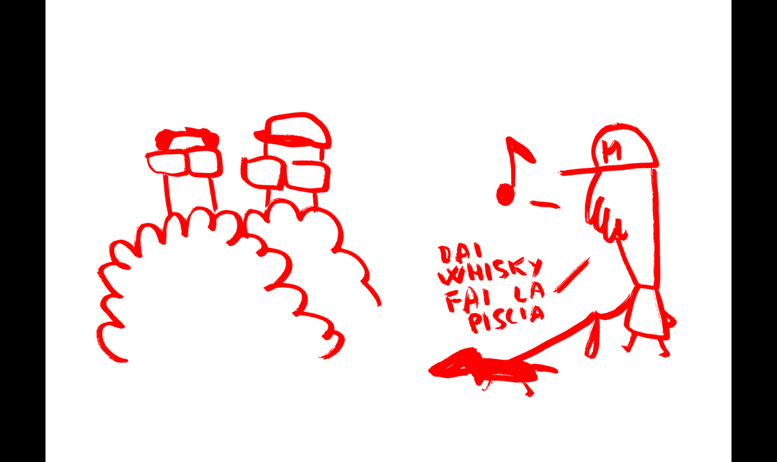 ‘Il papà di Dio’: intervista disegnata da Maicol&Mirco