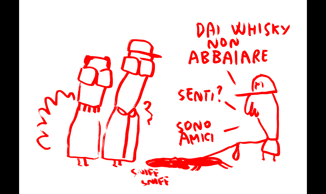 ‘Il papà di Dio’: intervista disegnata da Maicol&Mirco