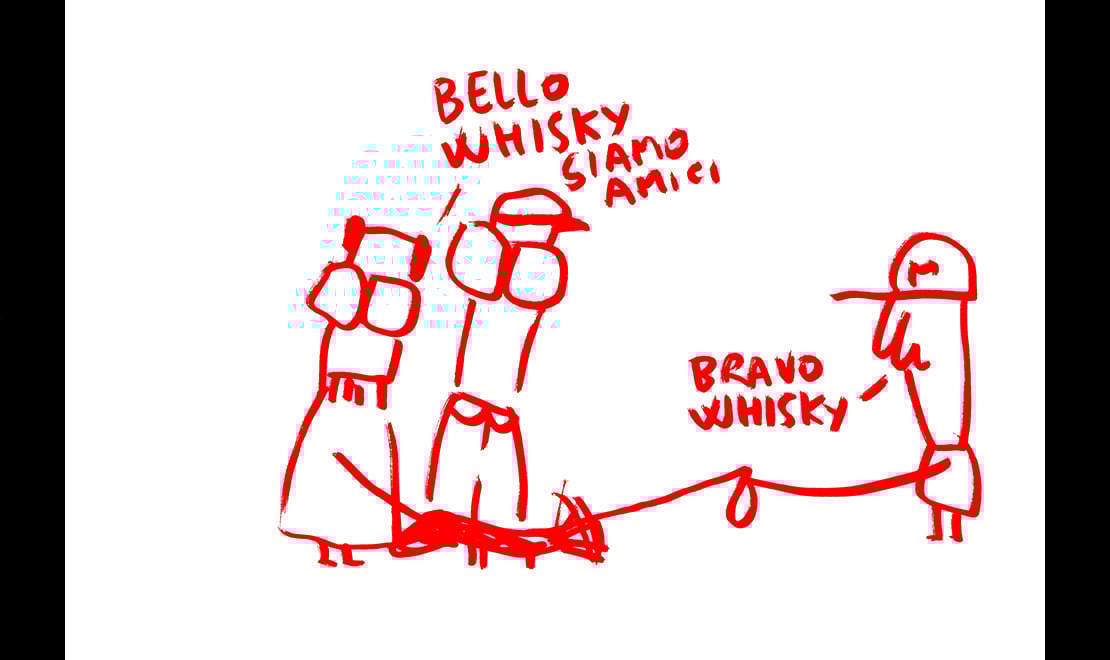 ‘Il papà di Dio’: intervista disegnata da Maicol&Mirco