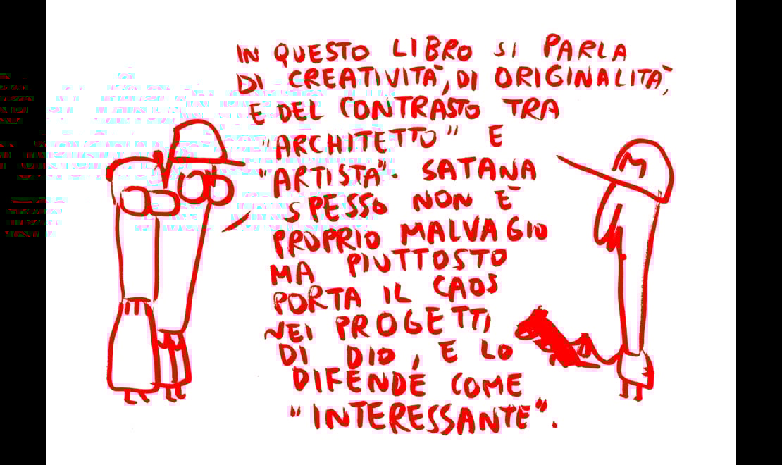 ‘Il papà di Dio’: intervista disegnata da Maicol&Mirco