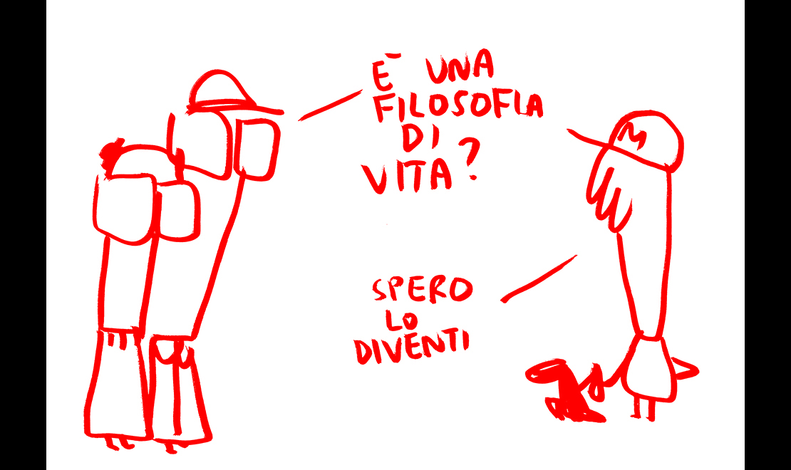 ‘Il papà di Dio’: intervista disegnata da Maicol&Mirco