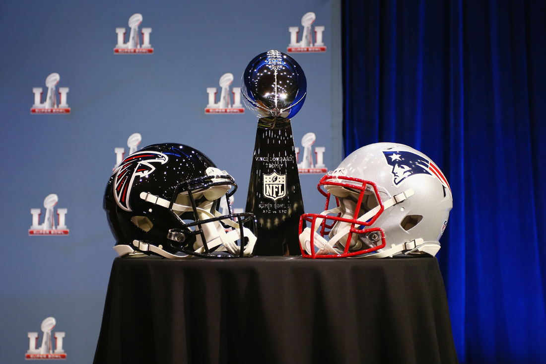 Super Bowl 2017, New England Patriots-Atlanta Falcons: la guida Tv di Gotta