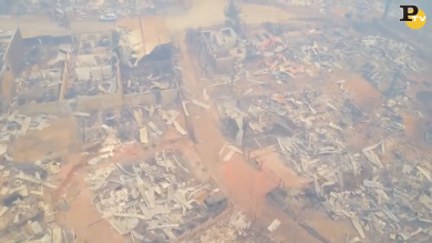 Cile: Santa Olga distrutta dagli incendi | video drone