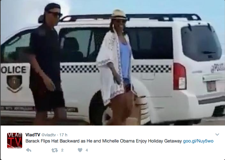 Barack Obama in vacanza ai Caraibi con Michelle