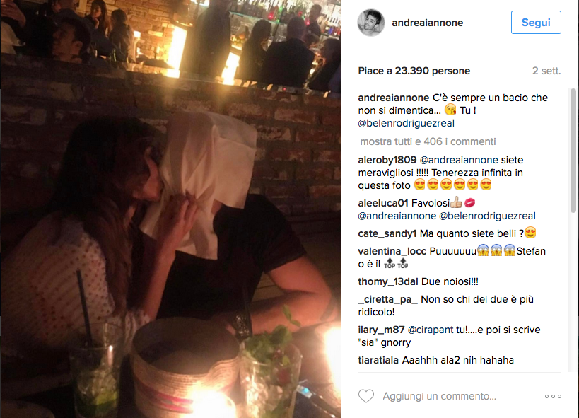 Belén Rodriguez e Andrea Iannone, fuga romantica in Malesia