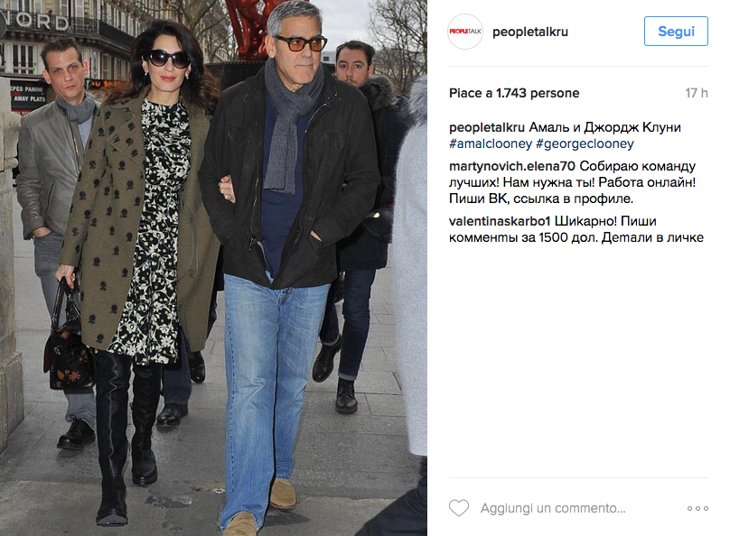 E’ già toto-nomi per i gemelli Clooney