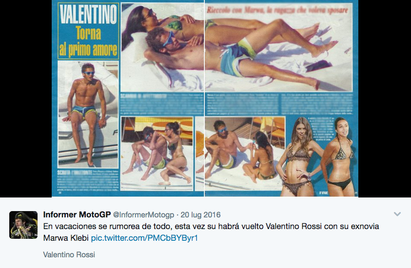 Galleria foto 'Chi è Roberta Tirrito, la nuova fiamma di Valentino Rossi' - foto 3