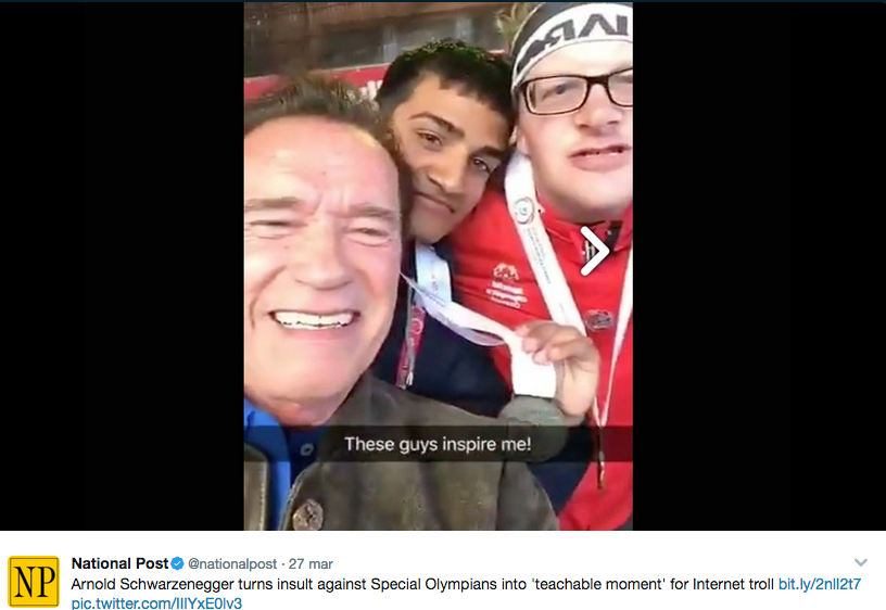 La battaglia di Arnold Schwarzenegger contro il bullismo social La battaglia di Arnold Schwarzenegger contro il bullismo social