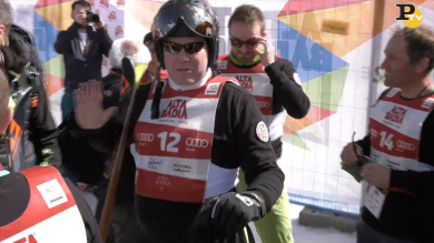 Alberto di Monaco in Alta Badia per il “World Star Ski event”