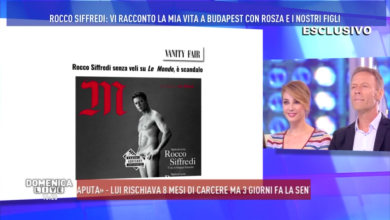 Rocco Siffredi (e famiglia) a Domenica Live con Barbara D’Urso