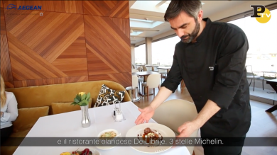 Lo chef Dimitris Boutsalis presenta la cucina dell’Electra Metropolis di Atene