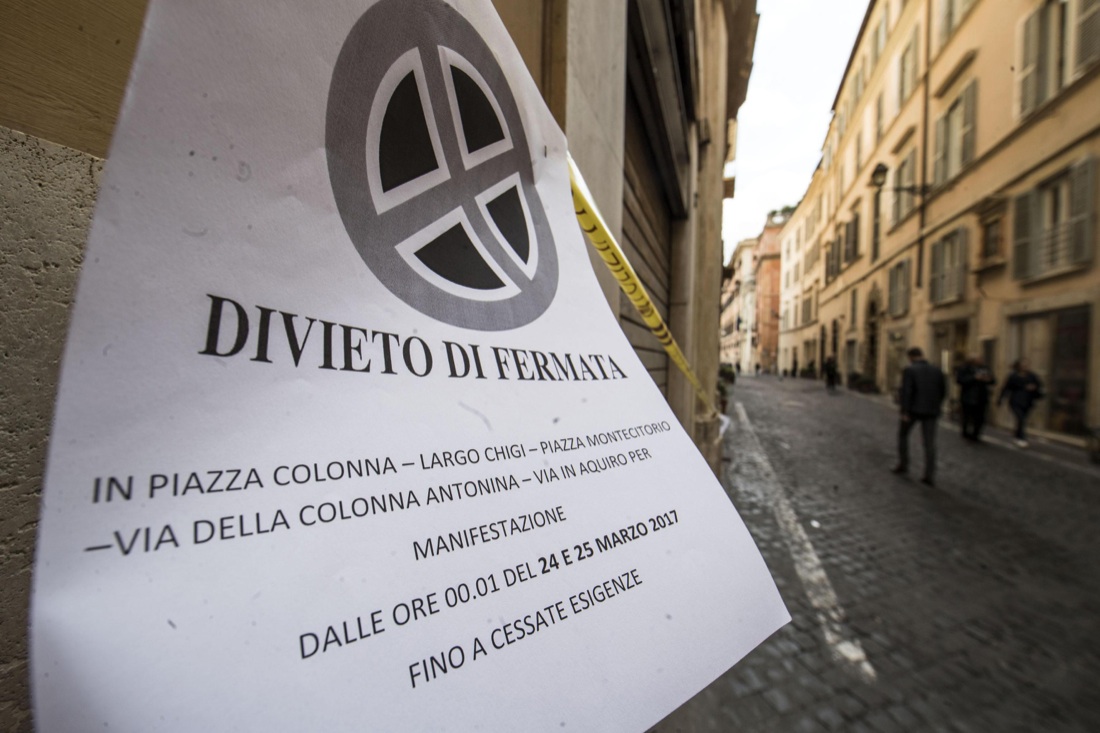 Trattati di Roma: il piano sicurezza per il 25 marzo Trattati di Roma: il piano sicurezza per il 25 marzo