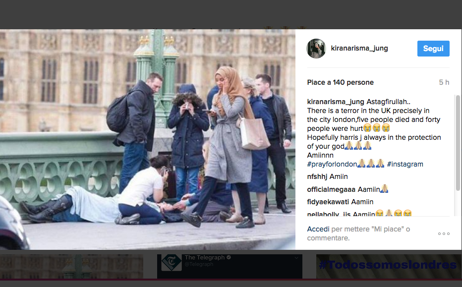 #PrayForLondon, la solidarietà dei social network dopo gli attacchi a Londra #PrayForLondon, la solidarietà dei social network dopo gli attacchi a Londra