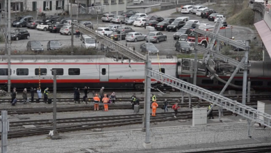 Il deragliamento del treno di Trenitalia a Lucerna | video