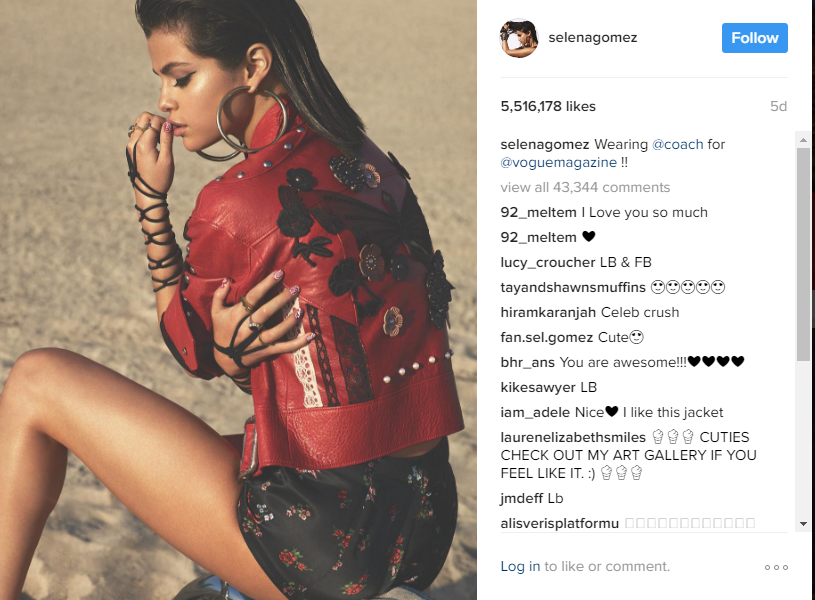 Selena Gomez: “Vado in rehab da Instagram”