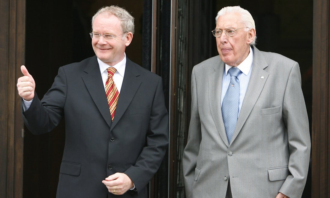 Martin McGuinnes rivive al cinema nel film Il Viaggio (The Journey) Martin McGuinnes rivive al cinema nel film Il Viaggio (The Journey)