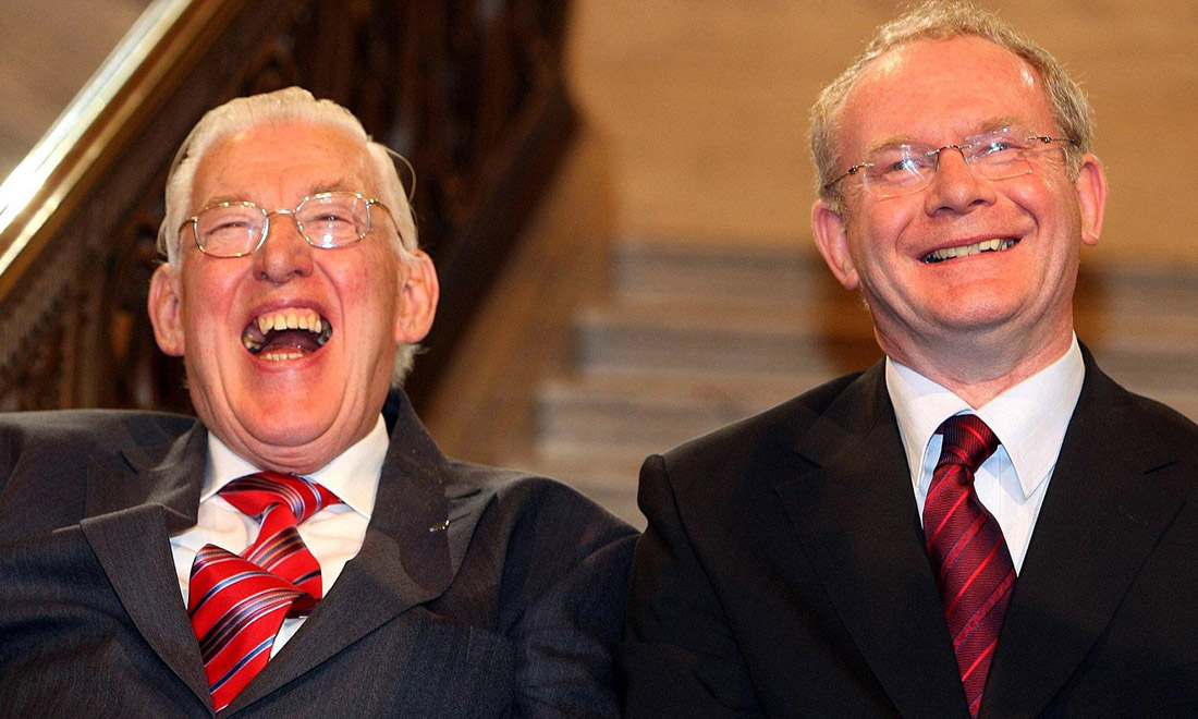 Martin McGuinnes rivive al cinema nel film Il Viaggio (The Journey) Martin McGuinnes rivive al cinema nel film Il Viaggio (The Journey)