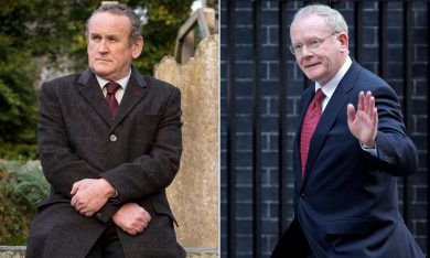 Martin McGuinnes rivive al cinema nel film Il Viaggio (The Journey)