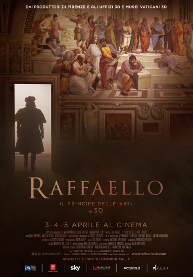Raffaello Sanzio, il principe delle arti al cinema in 3D – Video
