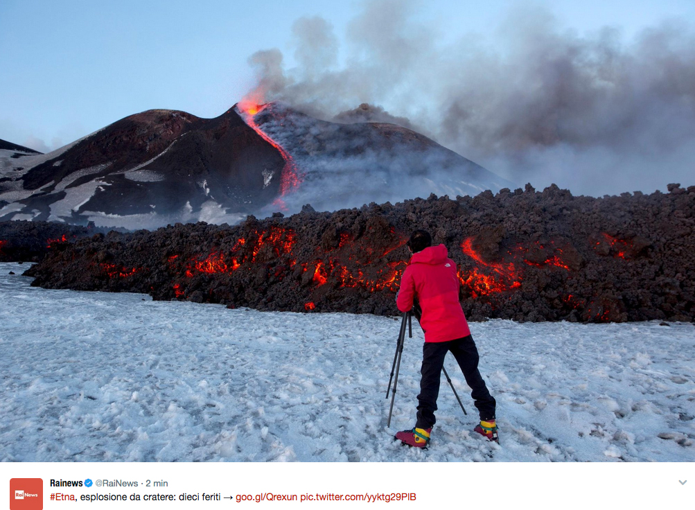 Etna, l’eruzione – FOTO e VIDEO Etna, l’eruzione – FOTO e VIDEO