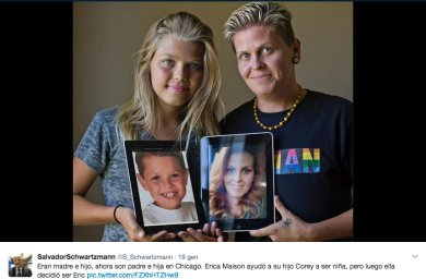 Madre e figlio cambiano sesso lo stesso giorno