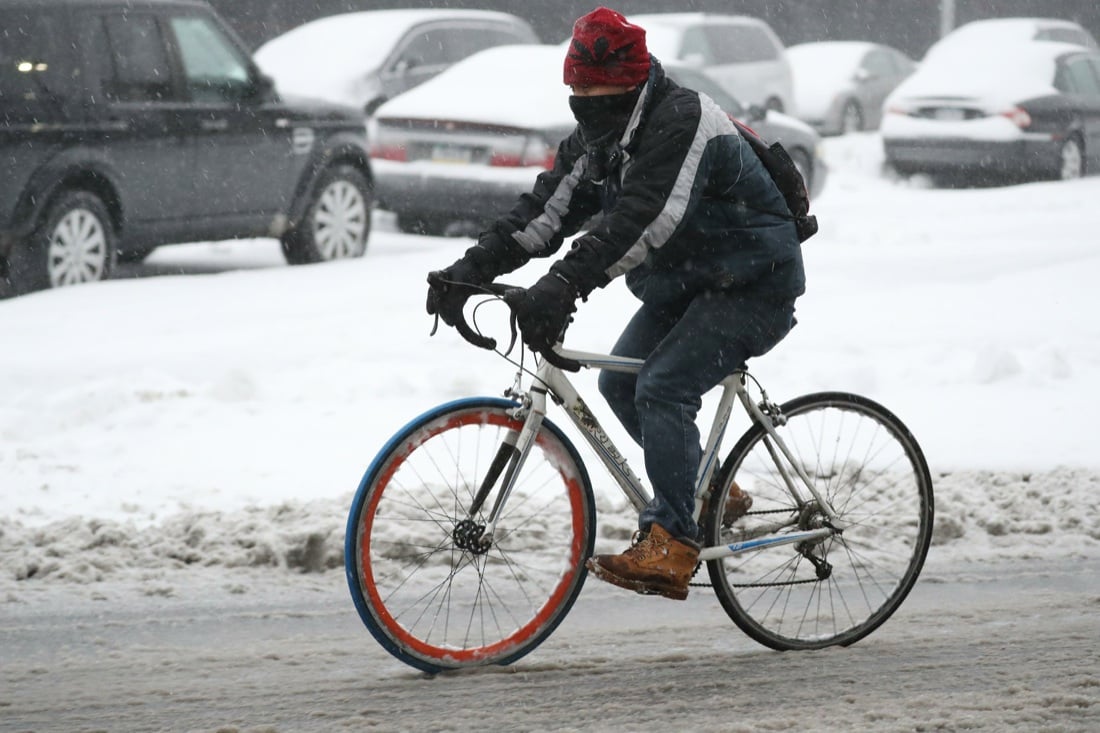 Usa, tempesta di neve nel Nord-Est, foto