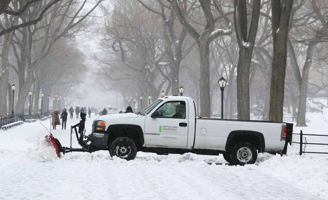 Usa, tempesta di neve nel Nord-Est, foto