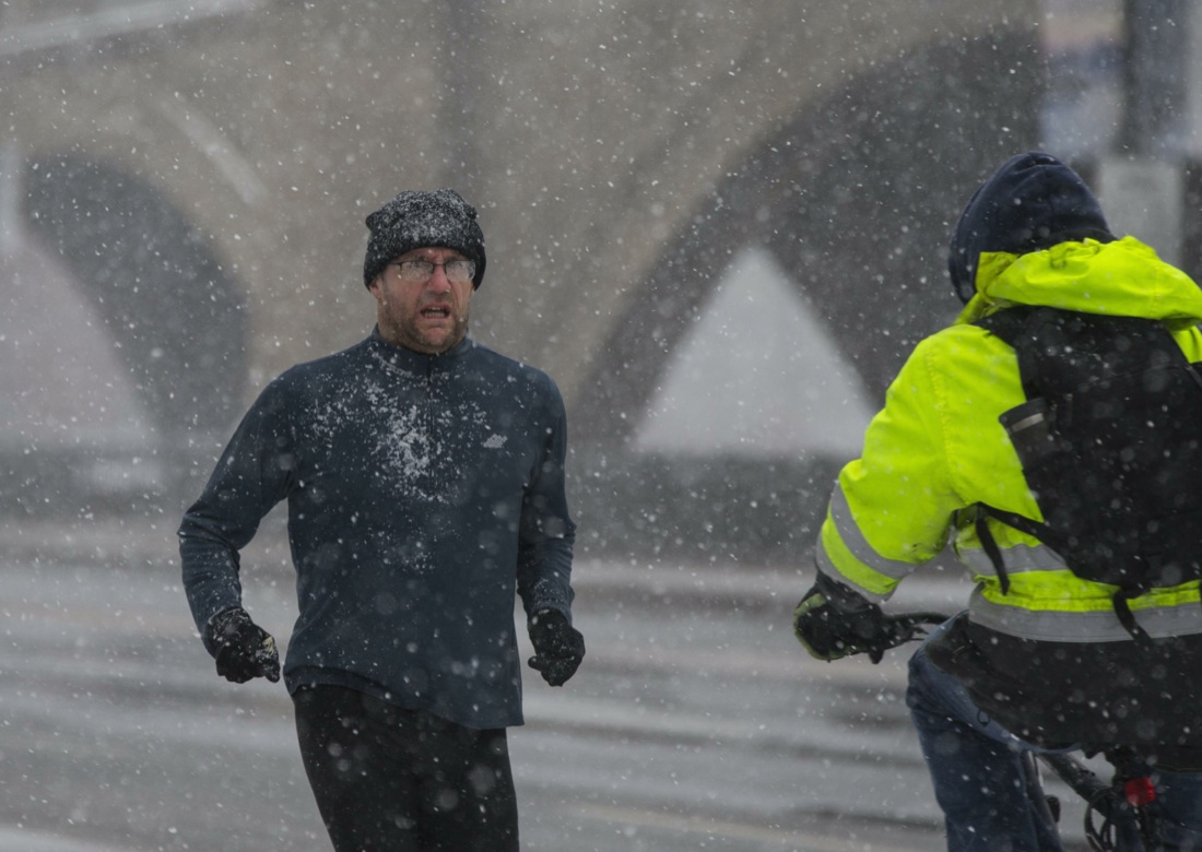 Usa, tempesta di neve nel Nord-Est, foto