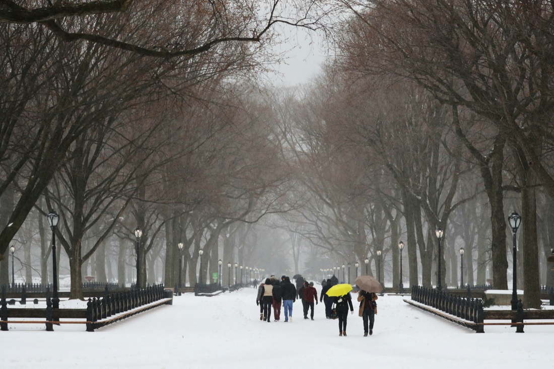 Usa, tempesta di neve nel Nord-Est, foto