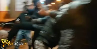 Luca Abete aggredito a Caserta: il video dell’aggressione