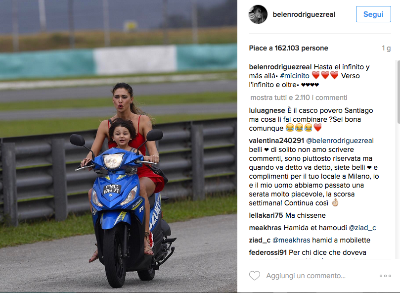 Belén e Stefano De Martino tornano a litigare per Santiago