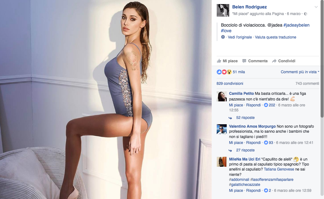 Belén e Stefano De Martino tornano a litigare per Santiago